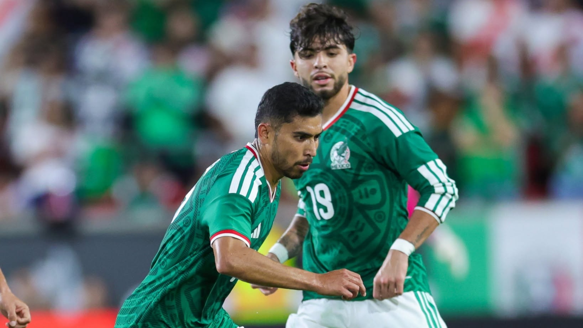 Jugadores de la Selección Mexicana.